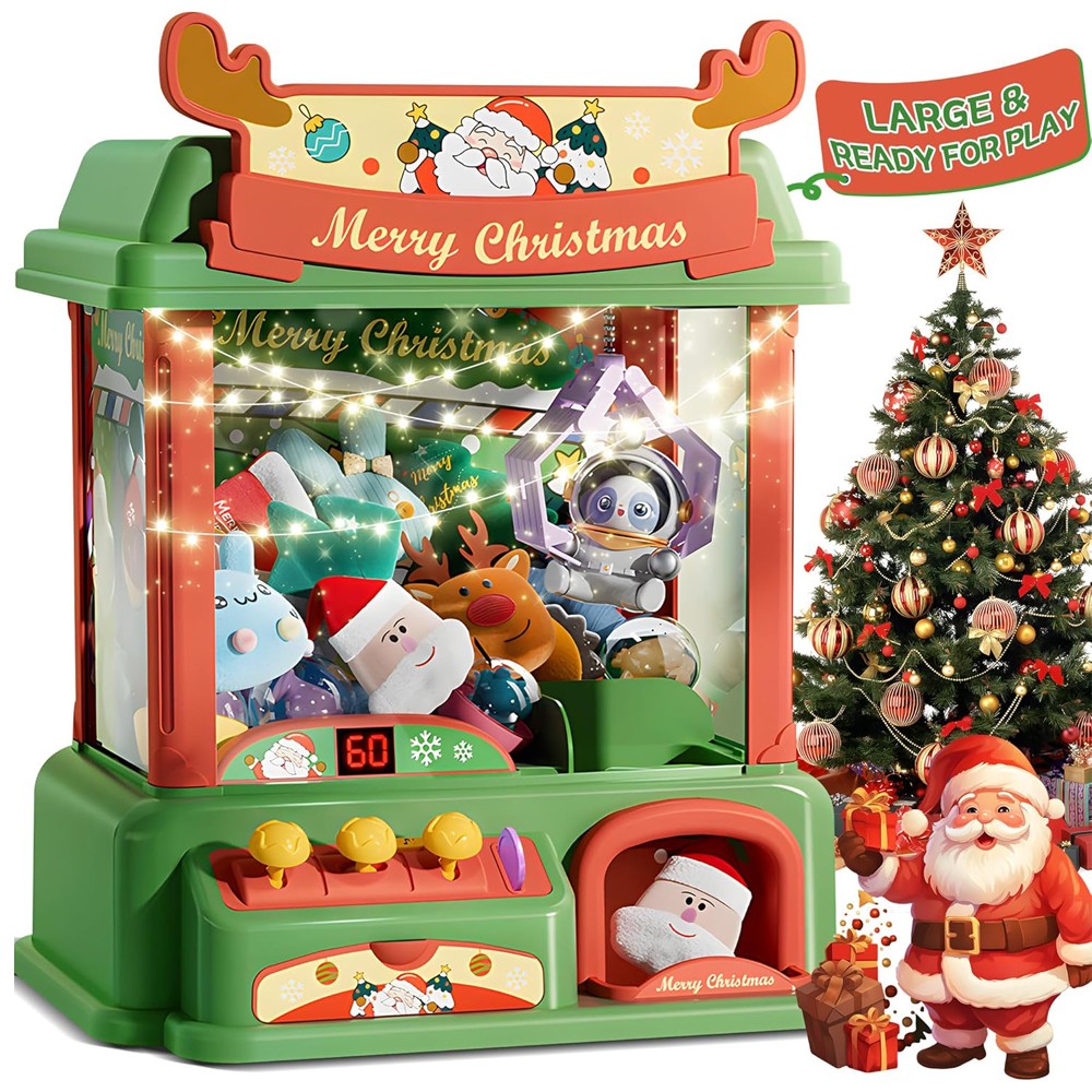 Vending Game - Noel pençe makinesi çocuklar için Mini