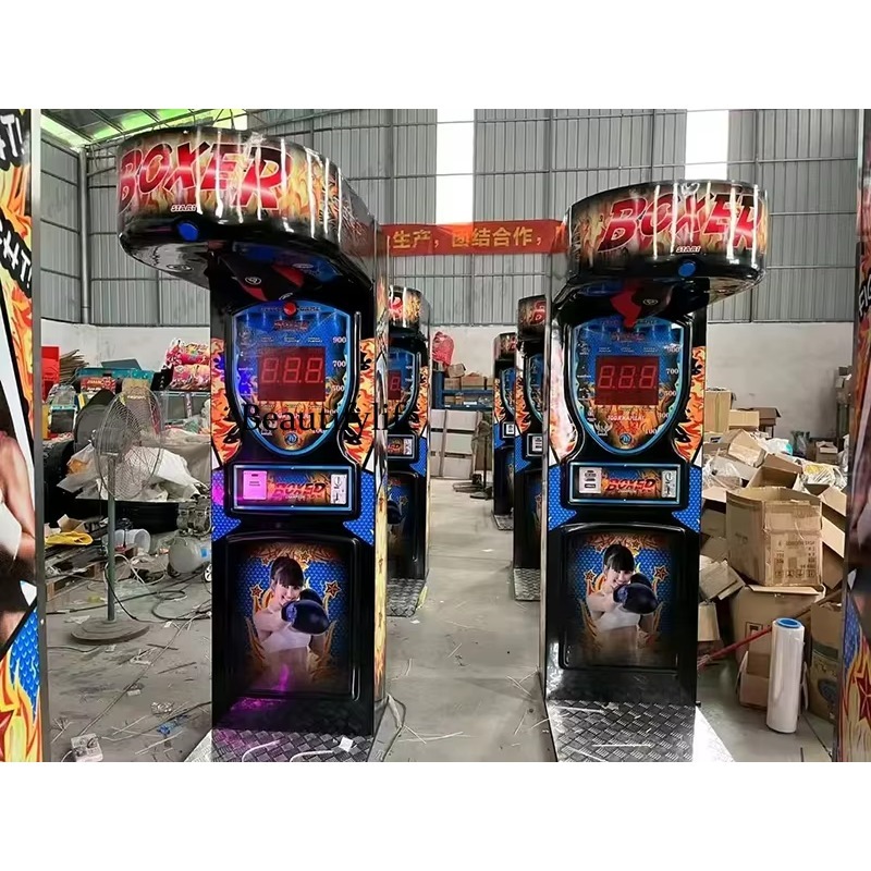 Arcade Games & Vending Co - HR Jetonlu Yumruk Boks Arcade Oyun