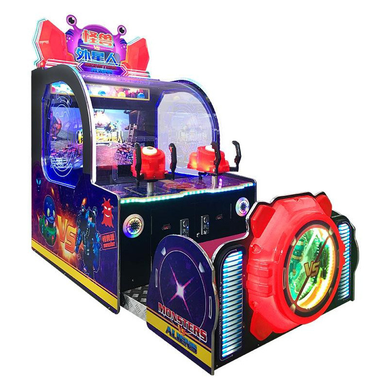 Arcade Ticket Machine - Canavarlar VS Uzaylılar Top Oyun Makinesi