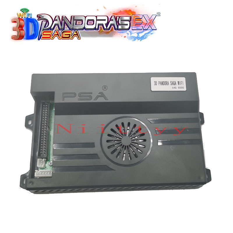 Arcade Game Cabinet - YENİ 3D Pandora saga10000 1'de 1