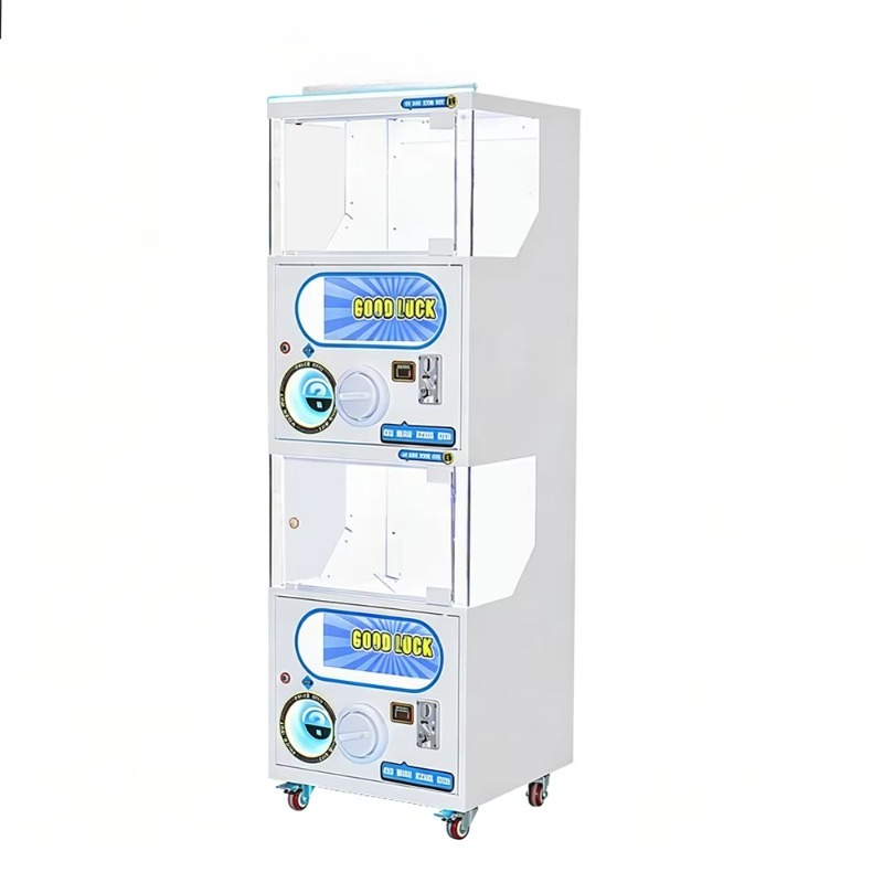 Vending Game - Şeffaf Kabinli Kapsül Oyuncak Otomatı, Jetonla