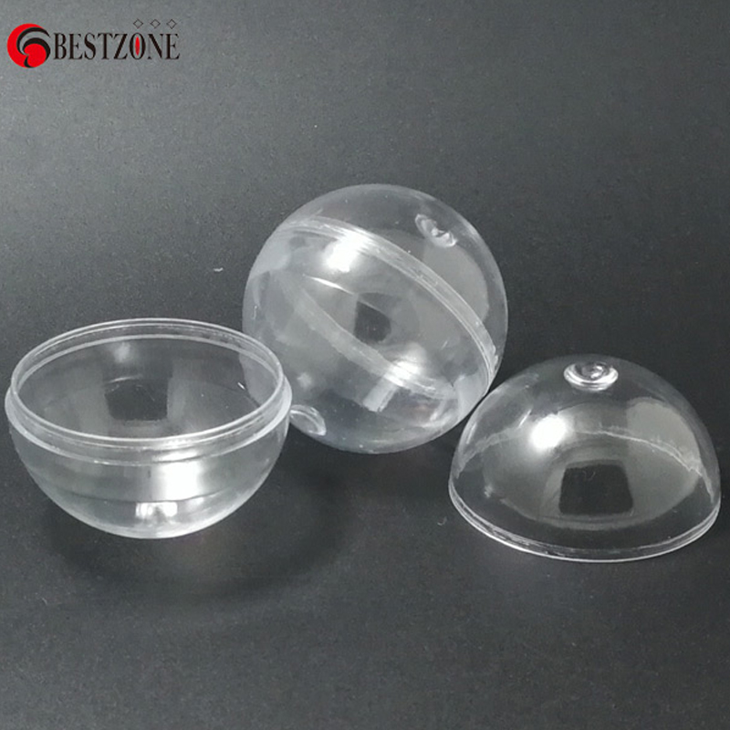 Vending Game - 100 Adet/Lot Çap 40MM Şeffaf Boş