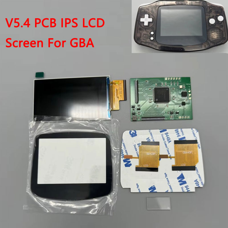 Arcade Button Pcb - GBA için V5.4 PCB IPS LCD