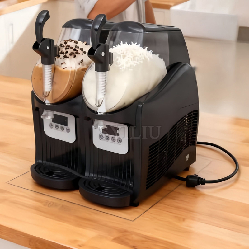 Slushie Machine Vending - Slushy Makinesi, 4L Çift Silindirli Slush