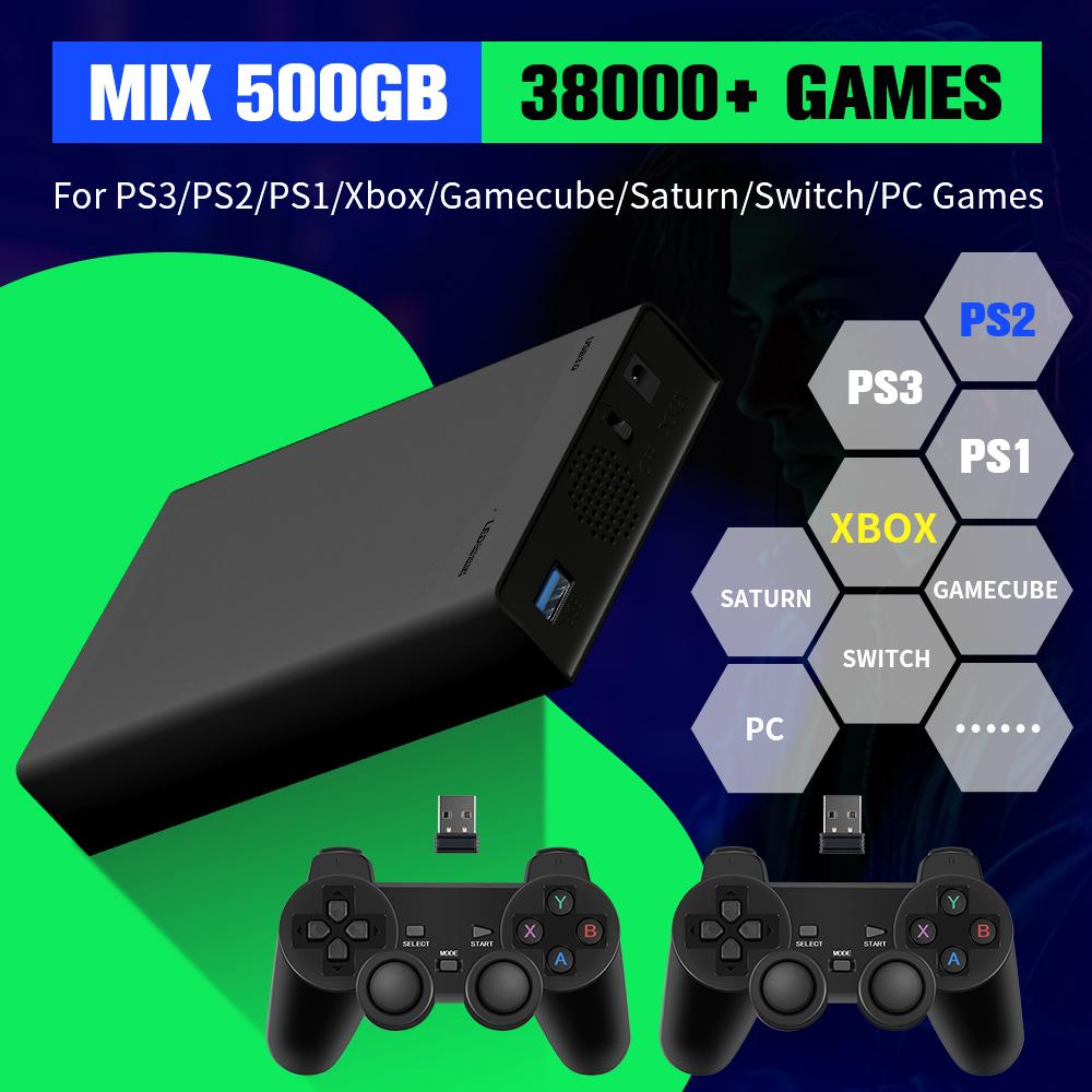 Arcade X - Xbox/PS3/PS2/Gamecube/Wii/Wiiu/Switch 3 Sistemleri İçin 38000+ Oyunlu