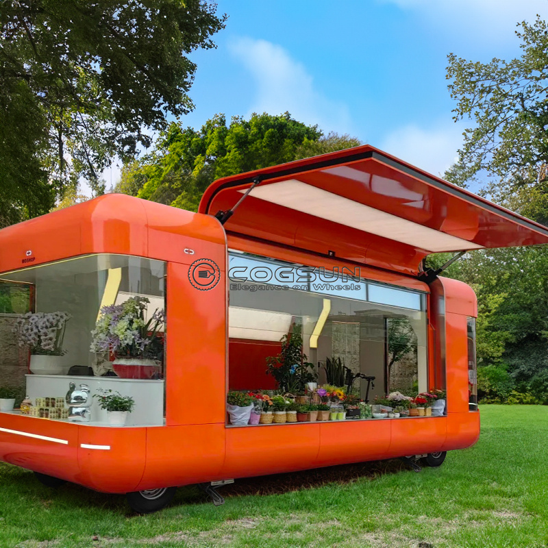 Hot Dog Vending Cart - Sokak Seyyar Gıda Römorku Pizza Van