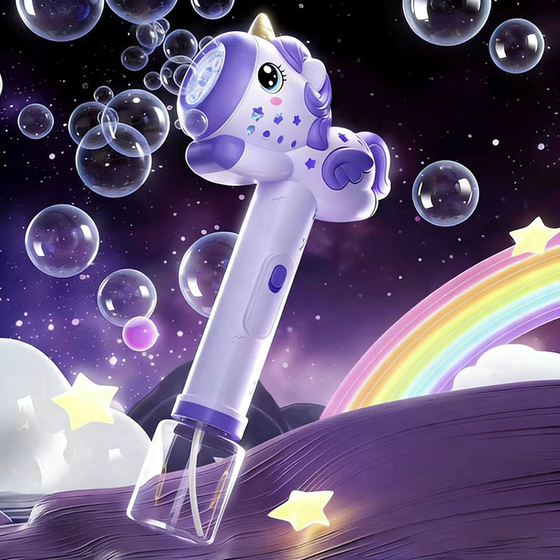 Bubble Gum Machine - Yeni Unicorn Elektrikli Baloncuk Tabancası Otomatik