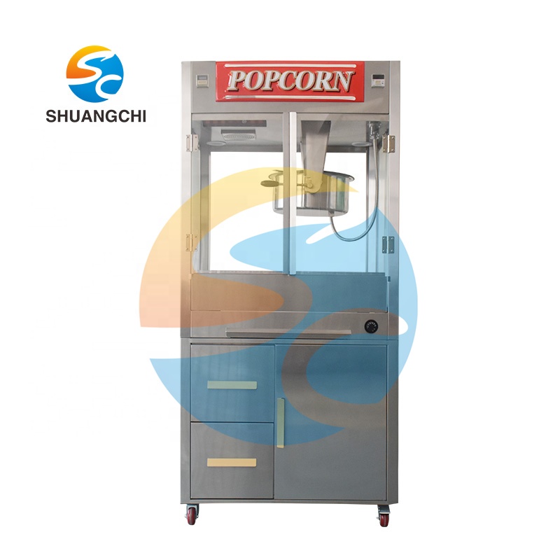 Commercial Vending Machine - Shuangchi Fabrikası 32oz Ticari Patlamış Mısır