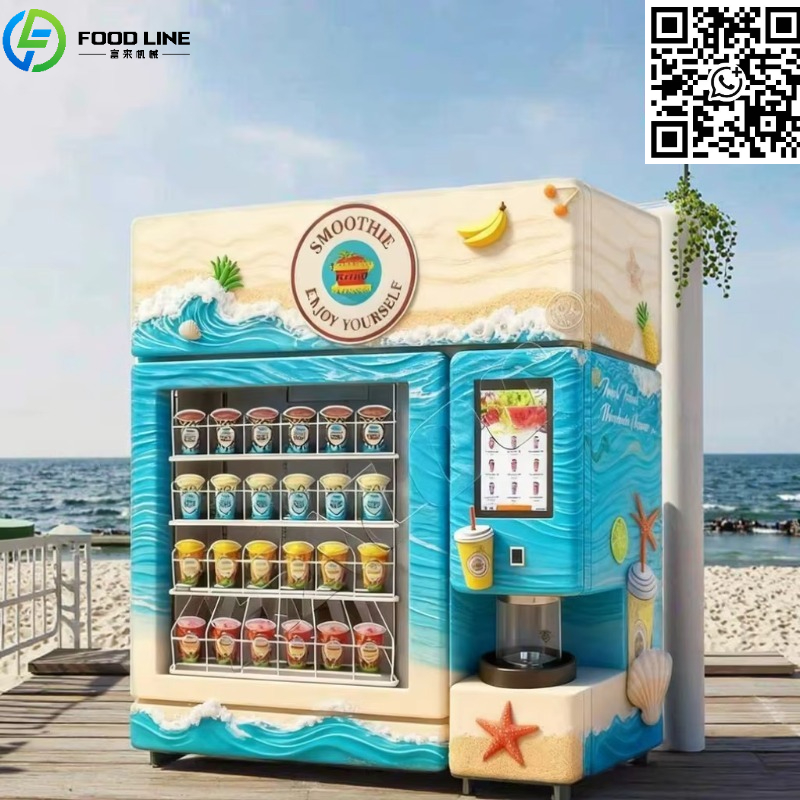 Slushie Machine Vending - Özelleştirilmiş Yüksek Kapasiteli Slush Buz Makinesi