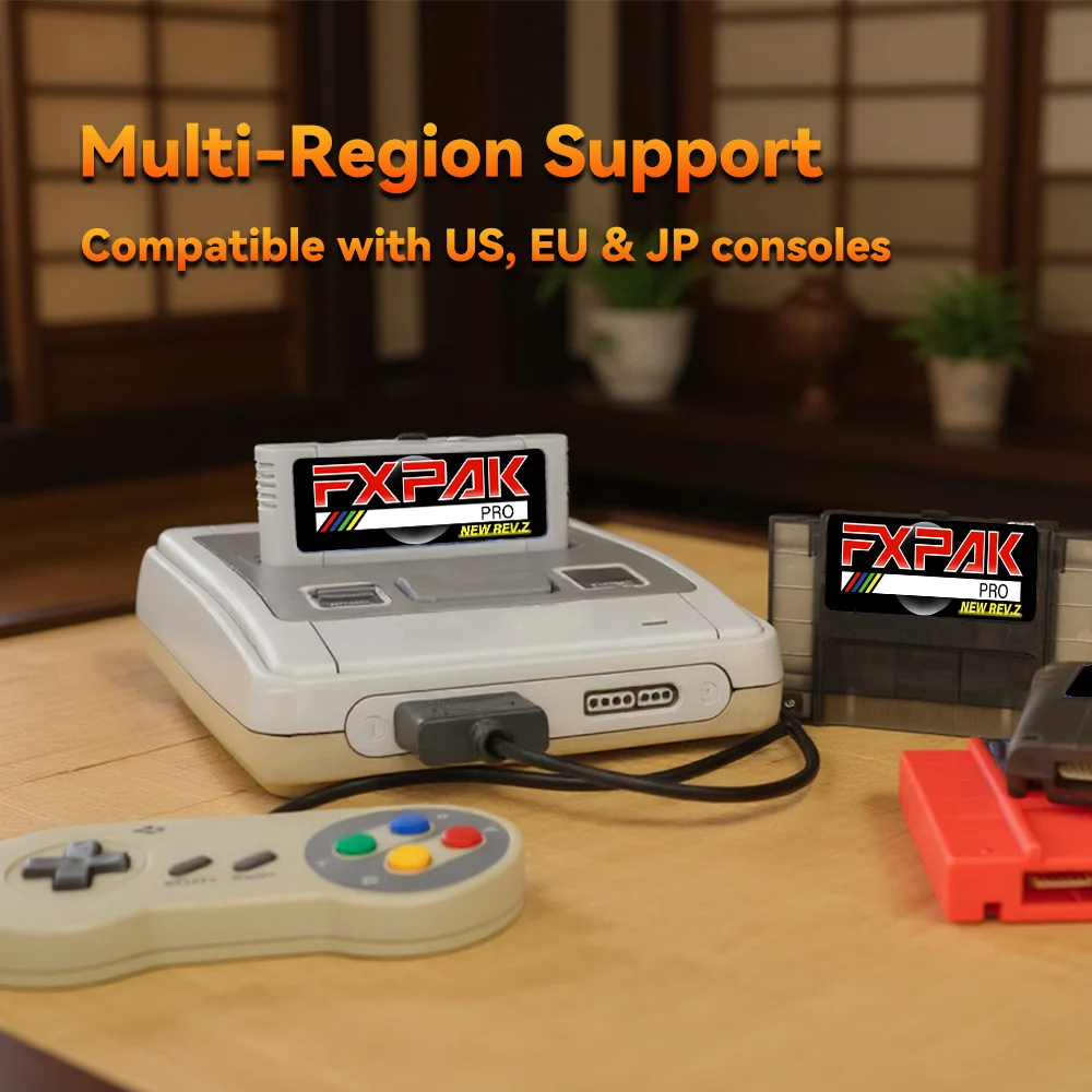 FXPAK Pro Rev.Z Sürümü SD2 Oyu - Arcade Z incelemesi ve fiyatı