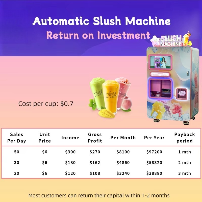 Ayarlanabilir Slushie Otomatı  - Slushie Machine Vending incelemesi ve fiyatı