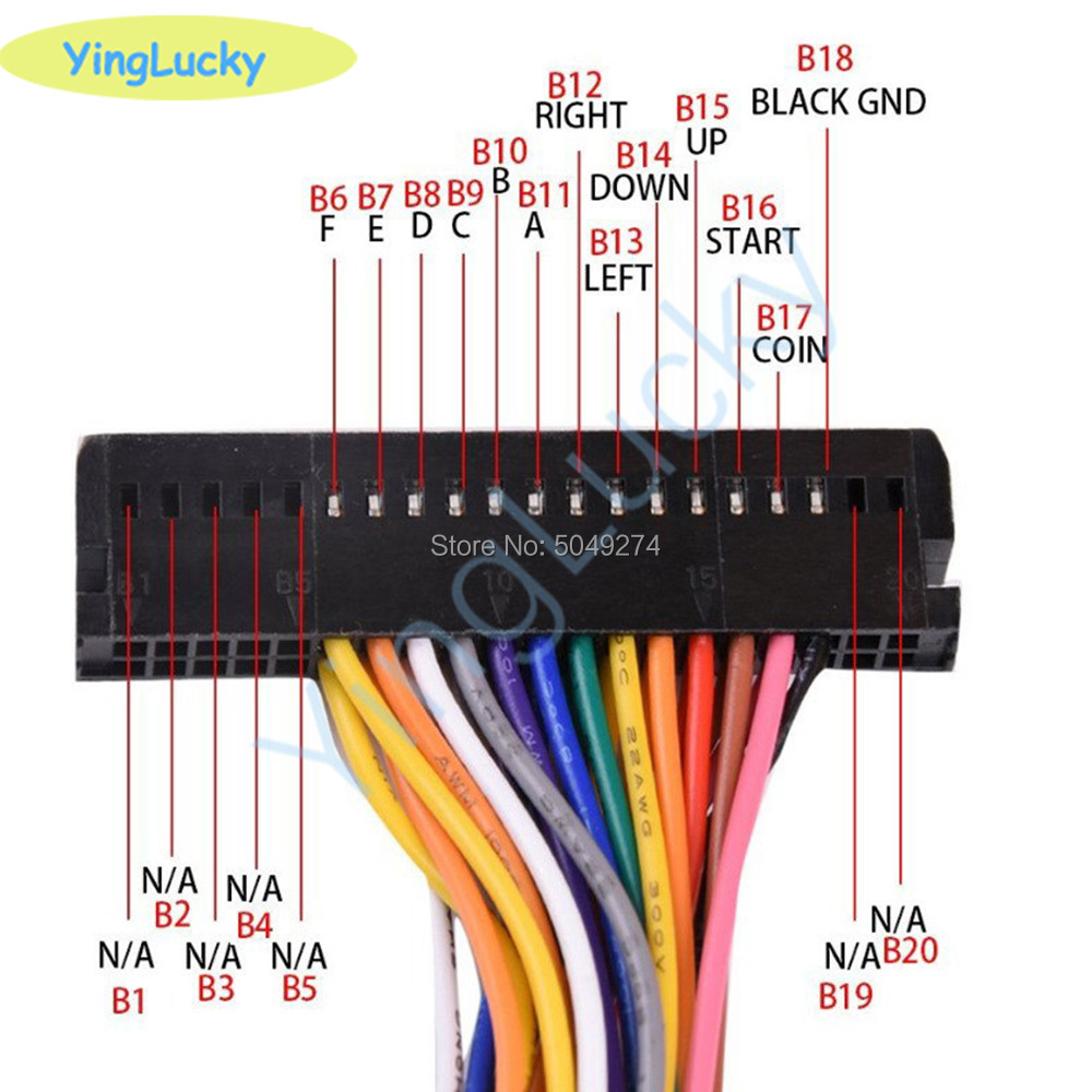 Arcade kabine 40-pin tel koşum - Arcade Game Cabinet incelemesi ve fiyatı
