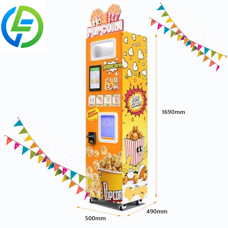 Özelleştirilmiş 7/24 Çalışan P - Popcorn Vending Machine incelemesi ve fiyatı