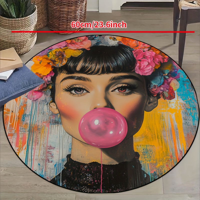 Çiçekli Başlı Kadın Grafiti Sa - Bubble Gum Machine incelemesi ve fiyatı
