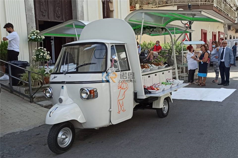OEM Elektrikli Üç Tekerlekli B - Hot Dog Vending Cart incelemesi ve fiyatı