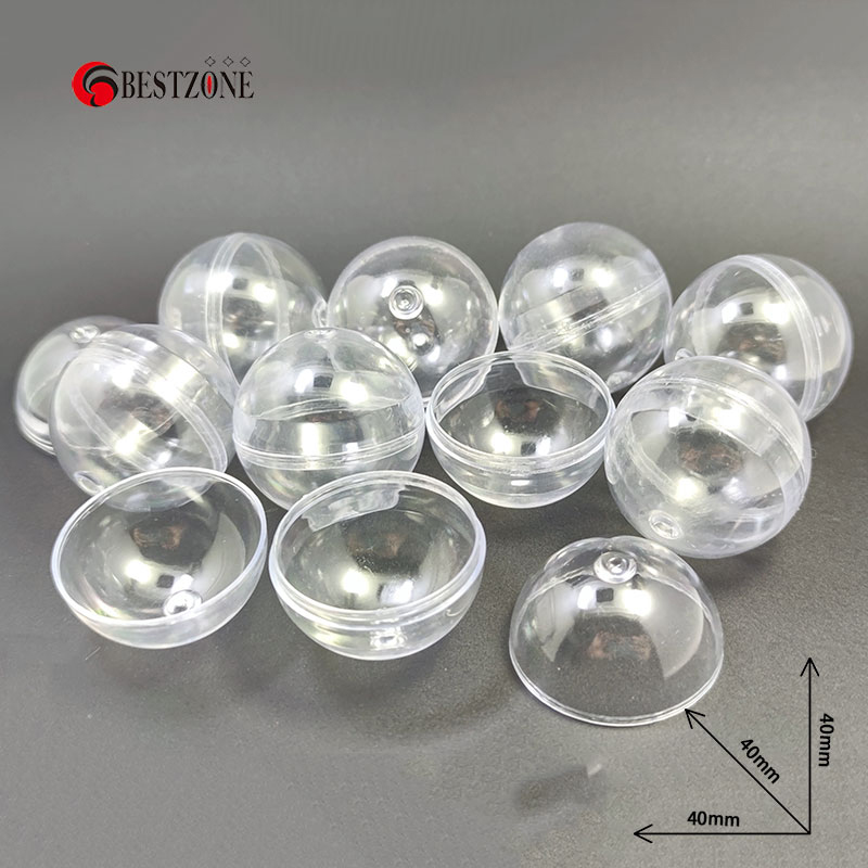 100 Adet/Lot Çap 40MM Şeffaf B - Vending Game incelemesi ve fiyatı