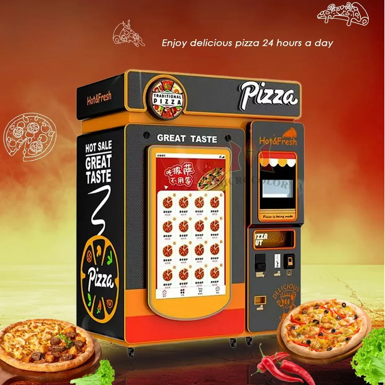 YG Özelleştirilmiş Popüler Yen - Commercial Vending Machine incelemesi ve fiyatı