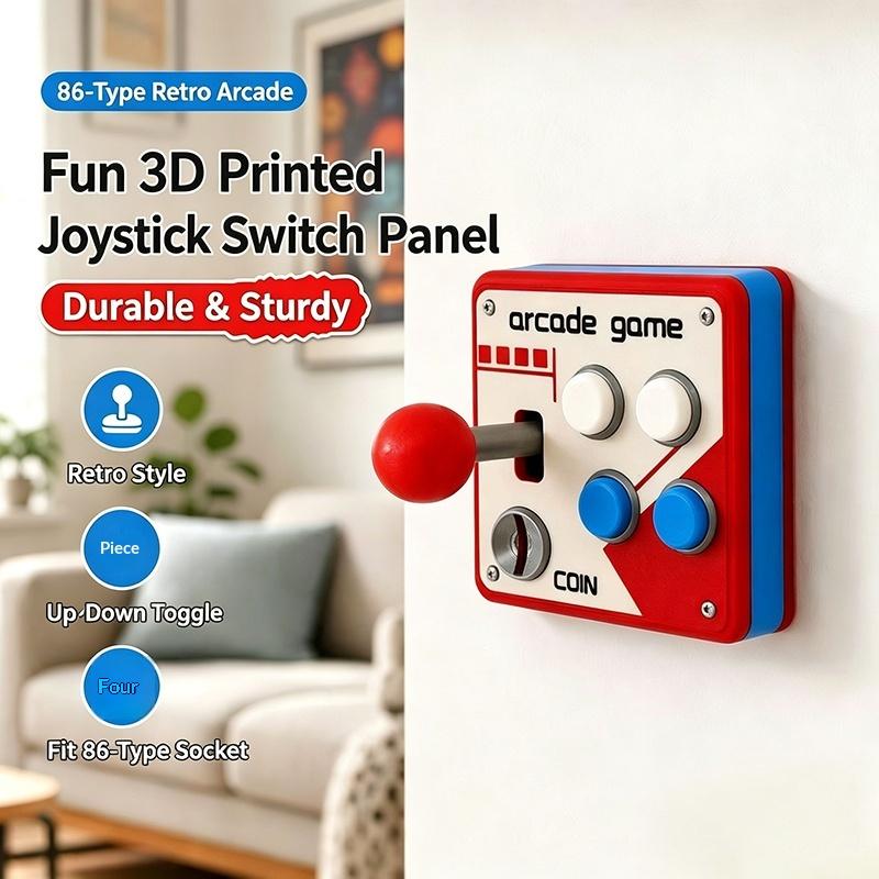 3D Baskı Panel Soket Kontrol D - Arcade Games & Vending Co incelemesi ve fiyatı