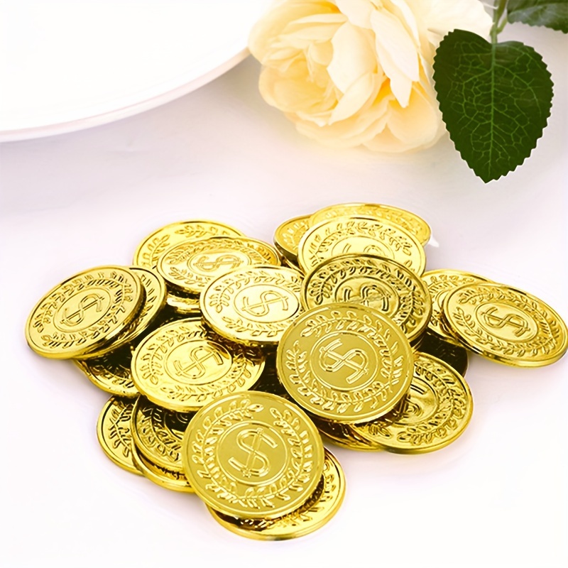 50 adet Altın Paralar Plastik  - Arcade Game Coin incelemesi ve fiyatı