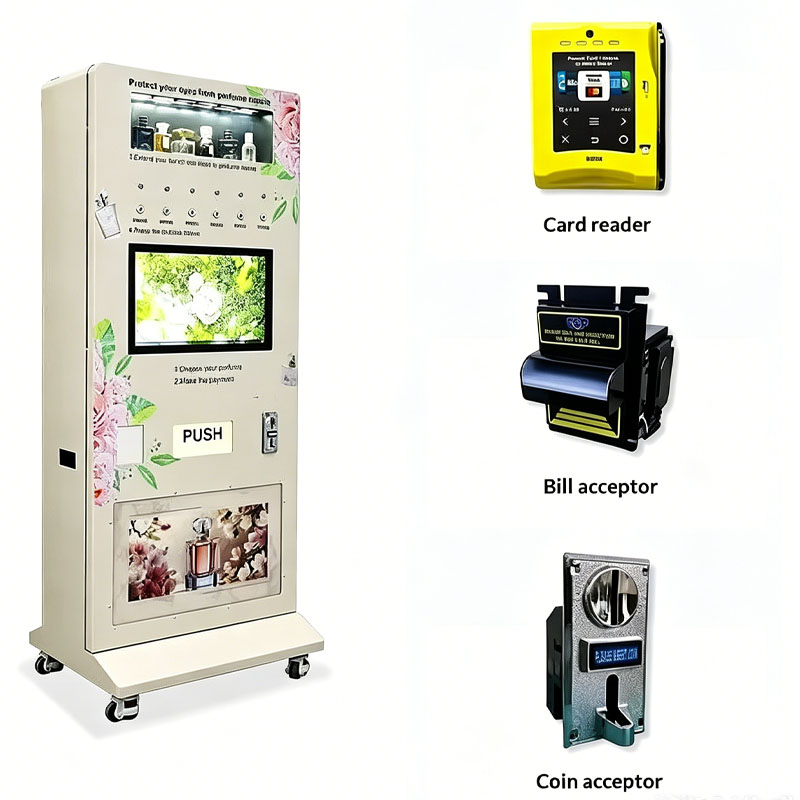 Parfüm Sprey Otomatı Nakitsiz  - Popcorn Vending Machine incelemesi ve fiyatı