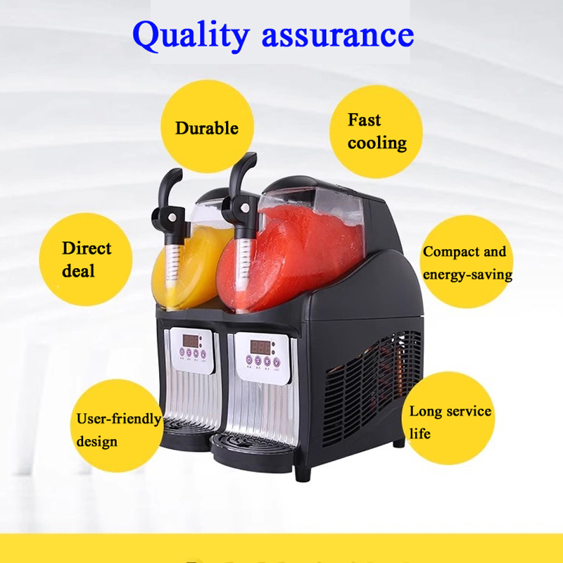 Slushy Makinesi, 4L Çift Silin - Slushie Machine Vending incelemesi ve fiyatı