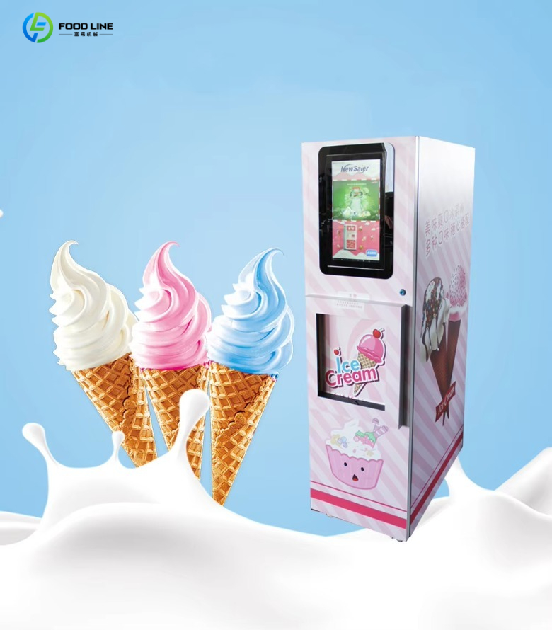 Ticari otomatik külah dondurma - Commercial Vending Machine incelemesi ve fiyatı
