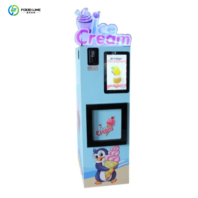 Ticari otomatik külah dondurma - Commercial Vending Machine incelemesi ve fiyatı