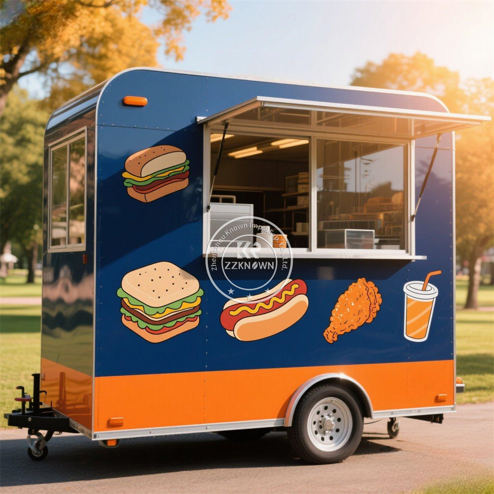 ABD Standart Fast Food Kamyon  - Hot Dog Vending Cart incelemesi ve fiyatı