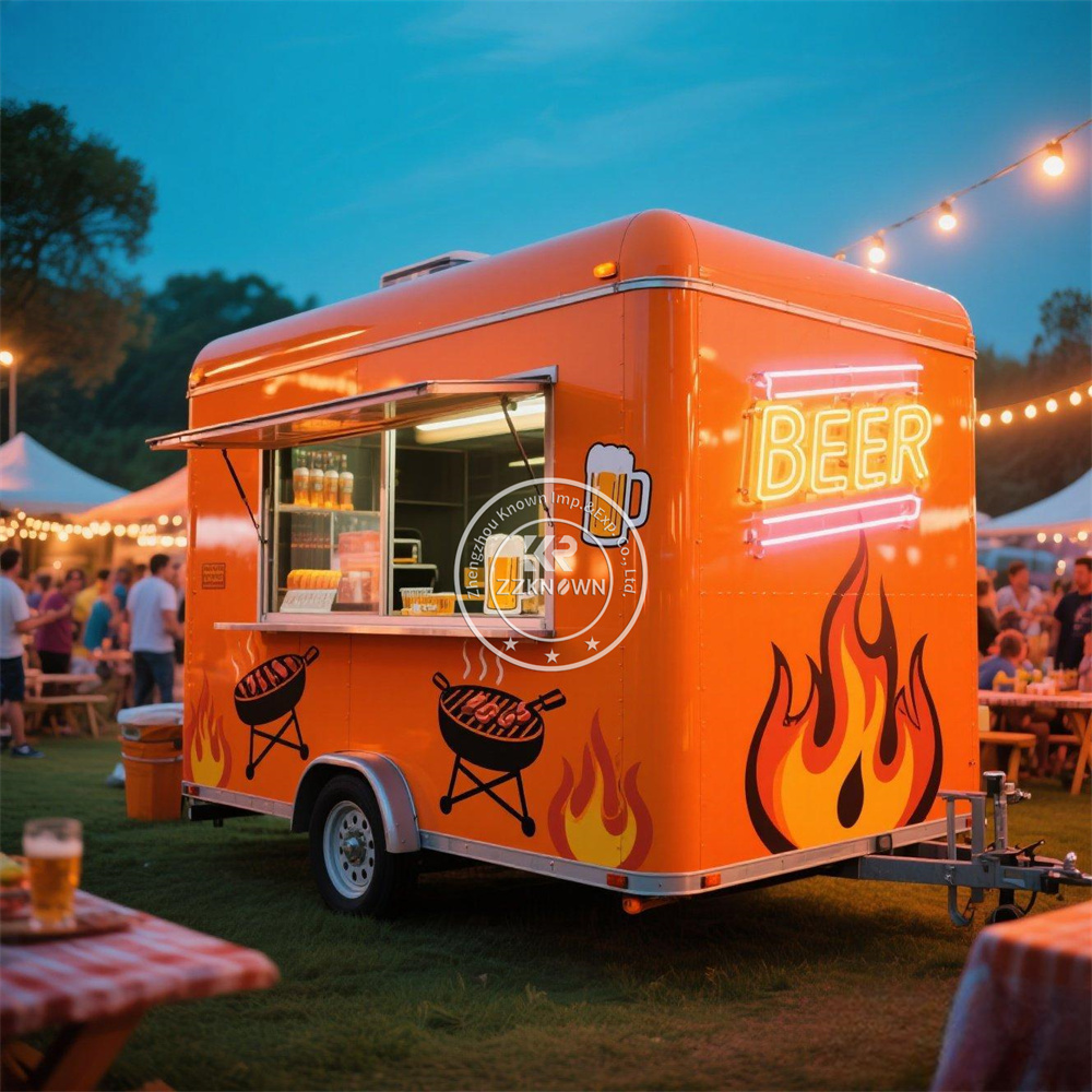 ABD Standart Fast Food Kamyon  - Hot Dog Vending Cart incelemesi ve fiyatı