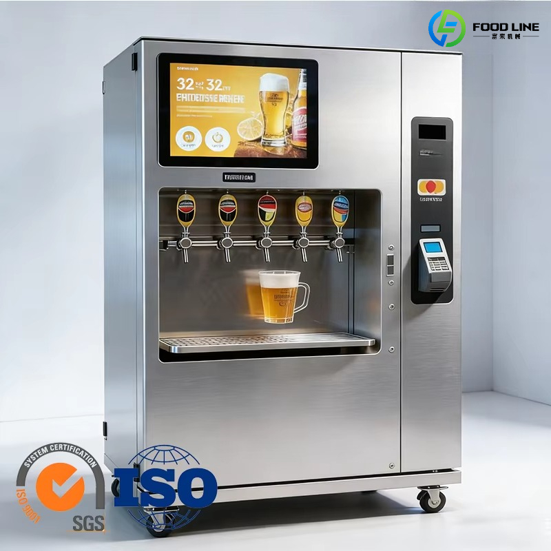 Self Servis Metal Bira Otomatı - Popcorn Vending Machine incelemesi ve fiyatı