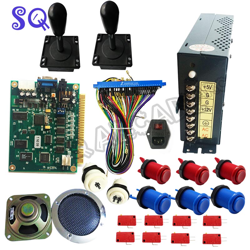 Klasik JAMMA arcade oyunu 60 i - Arcade Button Pcb incelemesi ve fiyatı