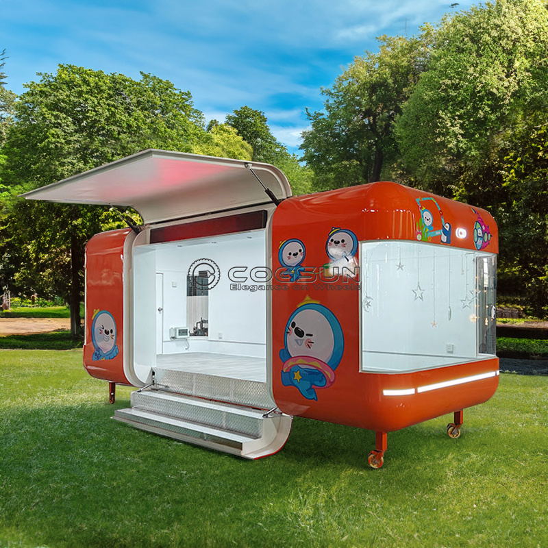 Sokak Seyyar Gıda Römorku Pizz - Hot Dog Vending Cart incelemesi ve fiyatı