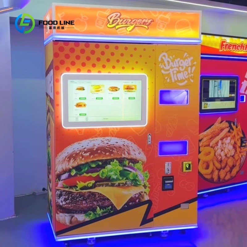 Özelleştirilmiş Otomatik Burge - Popcorn Vending Machine incelemesi ve fiyatı