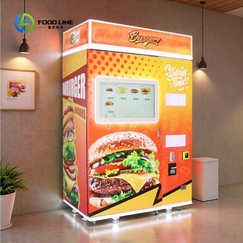 Özelleştirilmiş Otomatik Burge - Popcorn Vending Machine incelemesi ve fiyatı