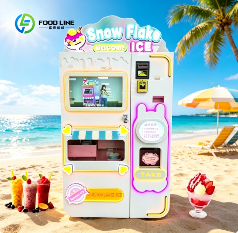 Otomatik Smoothie ve Slushy Ya - Slushie Machine Vending incelemesi ve fiyatı