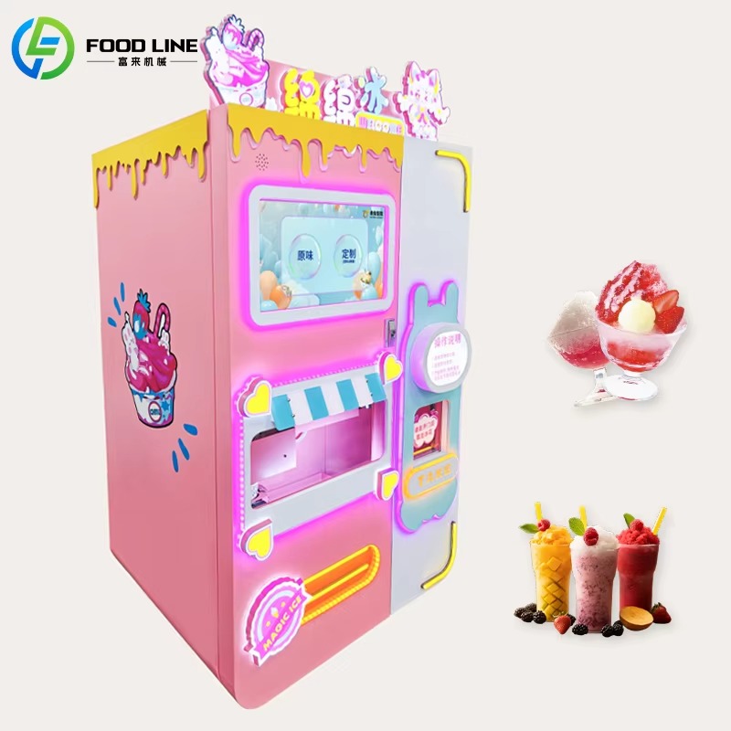 Otomatik Smoothie ve Slushy Ya - Slushie Machine Vending incelemesi ve fiyatı